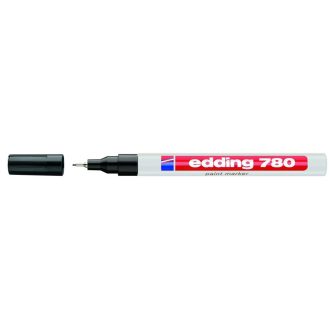 Lakkmarker 0,8mm, kerek Edding 780 fekete