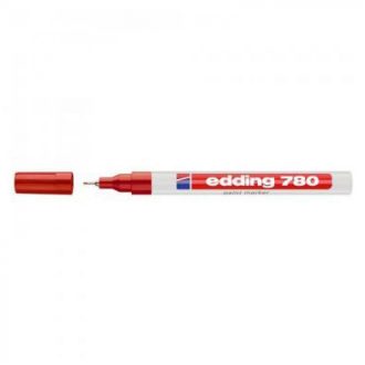 Lakkmarker 0,8mm, kerek Edding 780 piros