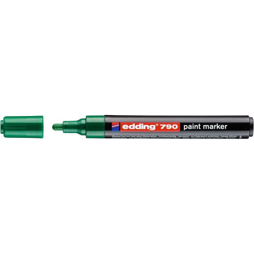 Lakkmarker 2-3mm, kerek Edding 790 zöld