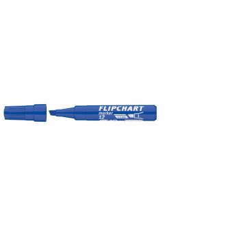 Flipchart marker vízbázisú 1-4mm, vágott Artip 12 kék
