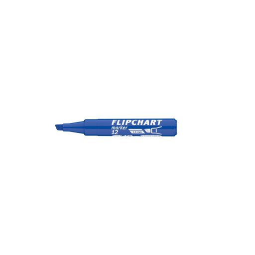 Flipchart marker vízbázisú 1-4mm, vágott Artip 12 kék