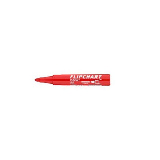 Flipchart marker vízbázisú 3mm, kerek Artip 11 piros