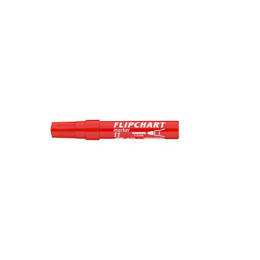 Flipchart marker vízbázisú 3mm, kerek Artip 11 piros