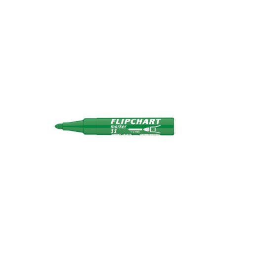 Flipchart marker vízbázisú 3mm, kerek Artip 11 zöld