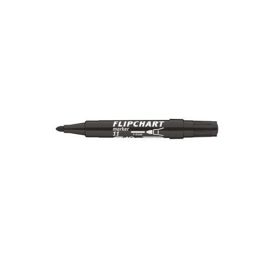 Flipchart marker vízbázisú 3mm, kerek Artip 11 fekete