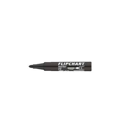 Flipchart marker vízbázisú 3mm, kerek Artip 11 fekete