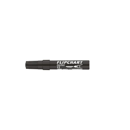 Flipchart marker vízbázisú 3mm, kerek Artip 11 fekete