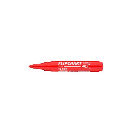 Flipchart marker vízbázisú 3mm, kerek Artip 11XXL piros