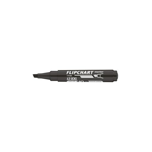 Flipchart marker vízbázisú 1-4mm, vágott Artip 12XXL fekete