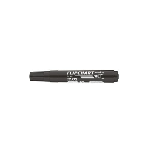 Flipchart marker vízbázisú 1-4mm, vágott Artip 12XXL fekete