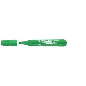   Flipchart marker vízbázisú 1-4mm, vágott Artip 12XXL zöld