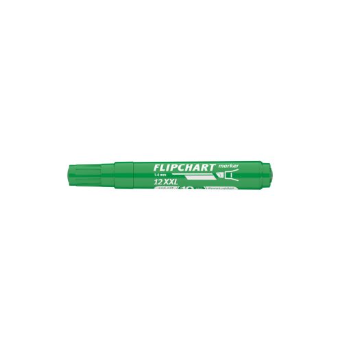 Flipchart marker vízbázisú 1-4mm, vágott Artip 12XXL zöld