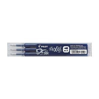  Rollertoll betét golyóméret 0,5mm, 3 db/csom Pilot Frixion Ball, írásszín tintakék