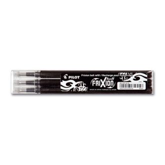  Rollertoll betét golyóméret 0,7mm, 3 db/csom Pilot Frixion Ball, írásszín fekete
