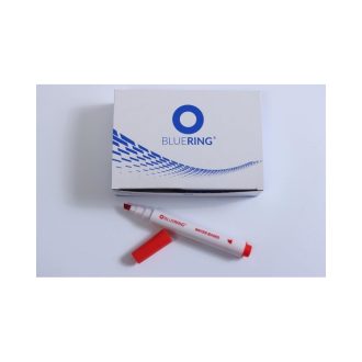   Flipchart marker rostirón vizes vágott végű 1-4mm, Bluering® piros