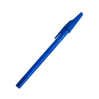   Golyóstoll 0,5mm hatszögletű test kupakos Bluering® Flash, írásszín kék