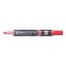 Táblamarker 1-5mm, hajlékony hegyű Pentel Maxiflo Flex Feel piros