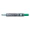 Táblamarker 1-5mm, hajlékony hegyű Pentel Maxiflo Flex Feel zöld