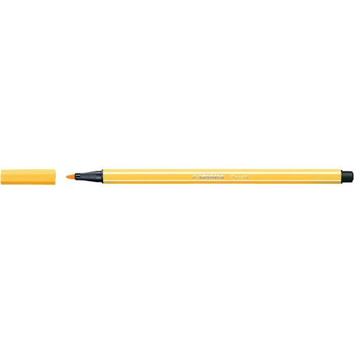 Rostirón, filctoll 1mm, M STABILO Pen 68 sárga