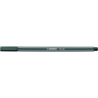 Rostirón, filctoll 1mm, M STABILO Pen 68 sötétzöld