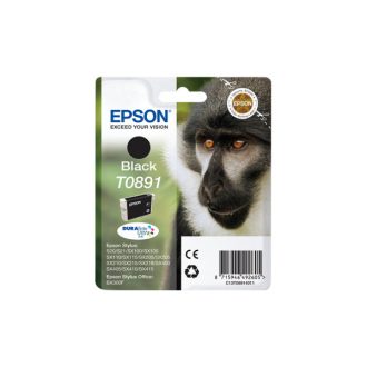 EPSON Tintapatron Singlepack Black T0891 DURABrite Ultra Ink
