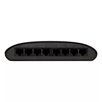D-LINK Switch 8x100Mbps Műanyagházas Asztali, DES-1008D/E