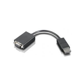   LENOVO Átalakító kábel - DisplayPort (Male) to VGA D-Sub (FeMale) Monitor