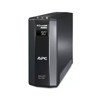   APC szünetmentes, Back-UPS BR900G-GR ) (3+2 SCHUKO) 900VA (540 W) LCD 230V LINE-INTERAKTÍV, torony - USB in