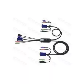 ATEN KVM Switch 2PC PS/2+USB+kábel