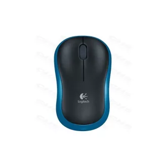 LOGITECH Egér - M185 Vezeték Nélküli Optikai Nano, Kék