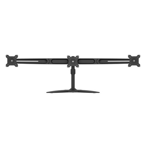 MULTIBRACKETS Asztali állvány (3 képernyős rögzítőkar), M VESA Desktopmount Triple Stand 15-24" (max.VESA: 100x100 mm)