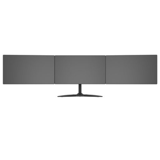 MULTIBRACKETS Asztali állvány (3 képernyős rögzítőkar), M VESA Desktopmount Triple Stand 15-24" (max.VESA: 100x100 mm)