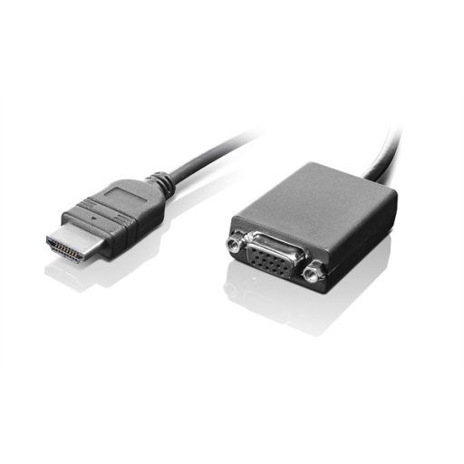 LENOVO Átalakító adapter - HDMI to VGA Monitor, 20 cm.