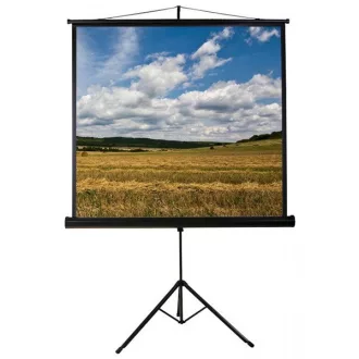   FUNSCREEN 72" (1:1) manuális hordozható vetítővászon (Tripod, Méret: 160x160 cm)