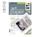COLORWAY Fotópapír, ART series, fényes hűtőmágnes (ART glossy "magnetic"), 690 g/m2, A4, 5 lap