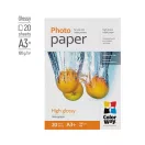 COLORWAY Fotópapír, magasfényű (high glossy), 180 g/m2, A3+, 20 lap
