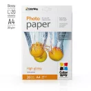 COLORWAY Fotópapír, magasfényű (high glossy), 200 g/m2, A4, 20 lap