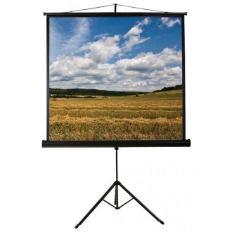   FUNSCREEN 100" (1:1) manuális hordozható vetítővászon (Tripod, Méret: 180x180 cm, Látható méret: 176x176 cm)