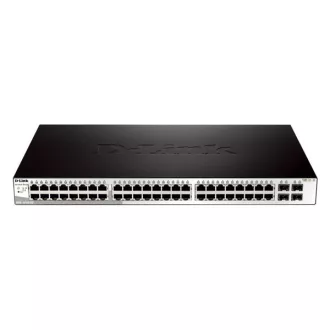   D-LINK Switch 48x1000Mbps + 4xGigabit SFP Menedzselhető Rackes, DGS-1210-52/E