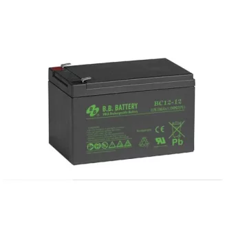   APC (BB) Akkumulátor 12V/12Ah zárt, gondozásmentes AGM [RBC4 (1), RBC6 (2)]