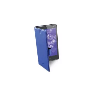   Cellularline Tok, BOOK CASE, univerzális könyvszerűen nyitható tok, Phabletekhez, kék