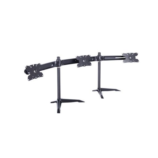 MULTIBRACKETS Aasztali állvány (3 képernyős rögzítőkar), M VESA Desktopmount Triple Stand 24-32" (max.VESA: 200x100 mm)