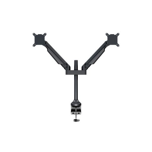 MULTIBRACKETS 2 karos asztali konzol, M VESA Gas Lift Arm Dual Black (15-32", max.VESA: 100x100 mm, 10 kg)