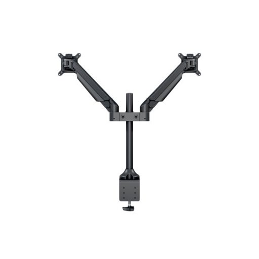 MULTIBRACKETS 2 karos asztali konzol, M VESA Gas Lift Arm Dual Black (15-32", max.VESA: 100x100 mm, 10 kg)