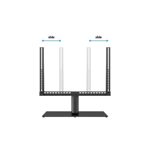 MULTIBRACKETS Forgatható asztali állvány, M VESA Tablestand Turn Black Large MAX 600x400 (40-60", 40kg)