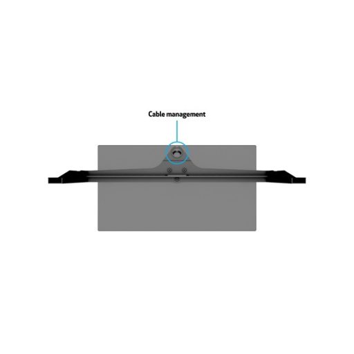 MULTIBRACKETS Forgatható asztali állvány, M VESA Tablestand Turn Black Large MAX 600x400 (40-60", 40kg)