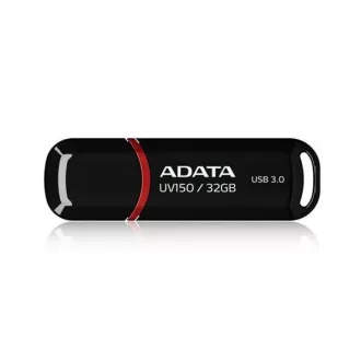 ADATA Pendrive 32GB, UV150 USB 3.2, Fekete