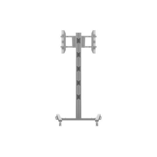 MULTIBRACKETS Gurulós padlóállvány, M Display Stand 180 Single Silver (32-65", max.VESA: 700x400 mm, 50 kg)