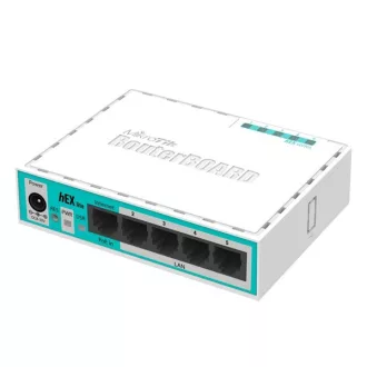   MIKROTIK Vezetékes Router hEX lite 1x100Mbps, Beltéri, RB750R2