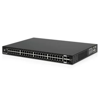   UBiQUiTi EdgeSwitch 48x1000Mbps + 2x1000Mbps SFP + 2x10000Mbps SFP+, Menedzselhető, Rackes - ES-48-LITE